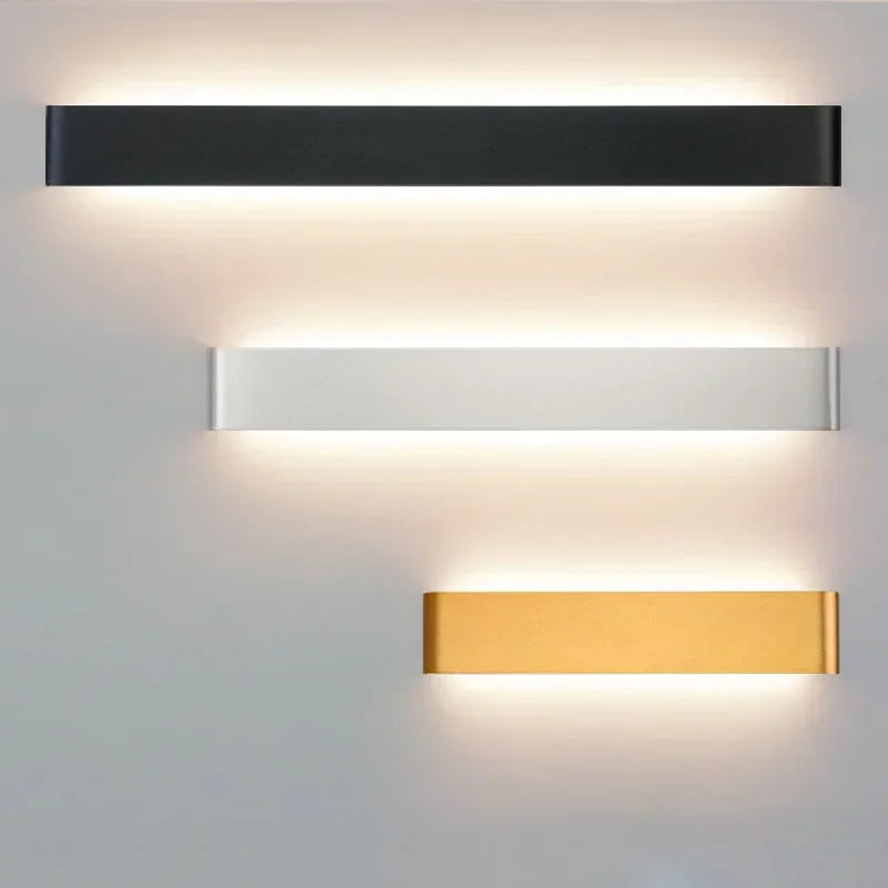 Maliben | Lumiera Modern Led Wall Lamp | Stylish Design | Warm White Light For Bedroom, Hallway & Bathroom