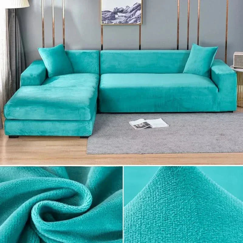 Maliben | PlushFit - High-Quality Sofa Covers Made of Stretch Velvet