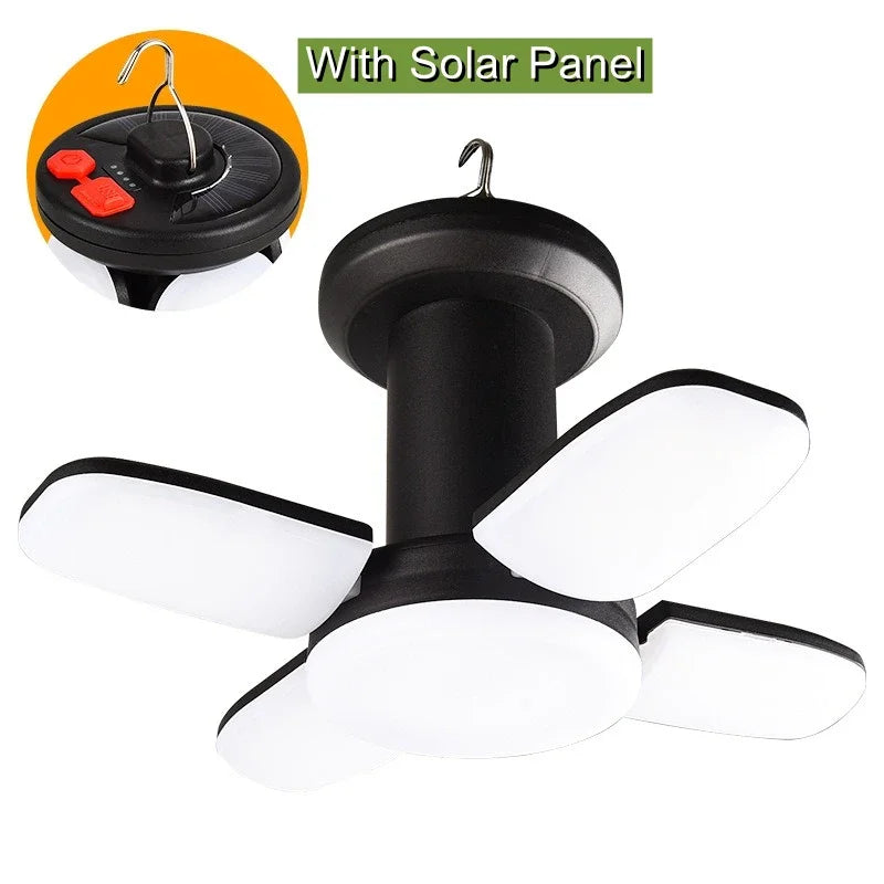 Maliben | Lumalite Solar Camping Lamp | Usb & Solar Charging | 6 Light Modes | Foldable & Power Bank – 1000 Lumen