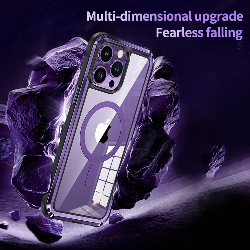 Maliben | Magic Armor Magnetic Charging Iphone Case