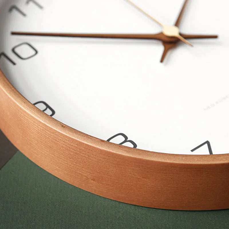 Maliben | TranscendTime | Wall clock made of wood and glass