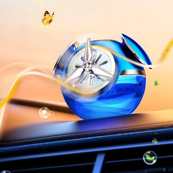 Maliben | Rotating Perfume Solar Aromatherapy Car Air Freshener