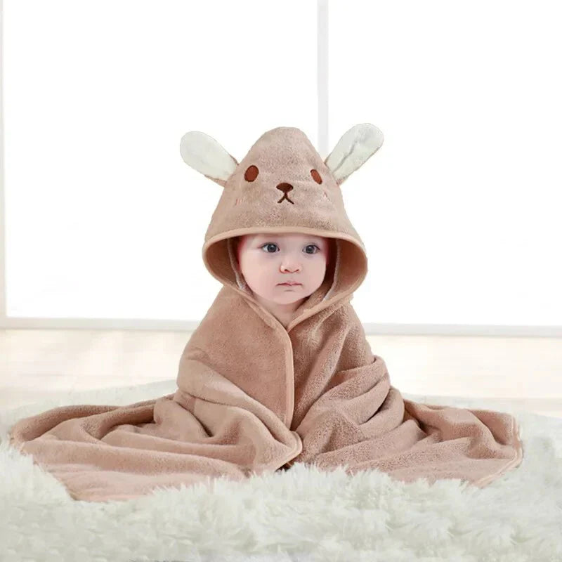 Maliben | Cute Animals – Baby Hooded Towel For Kids