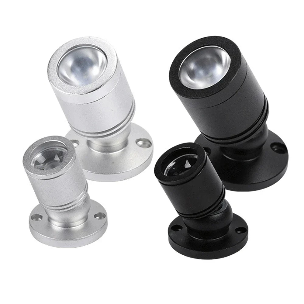 Maliben | Mini Led Spot Luxodot | 1w/3w | Usb Spotlight For Display Cases & Decoration | Warm & Cold White | Aluminum Housing