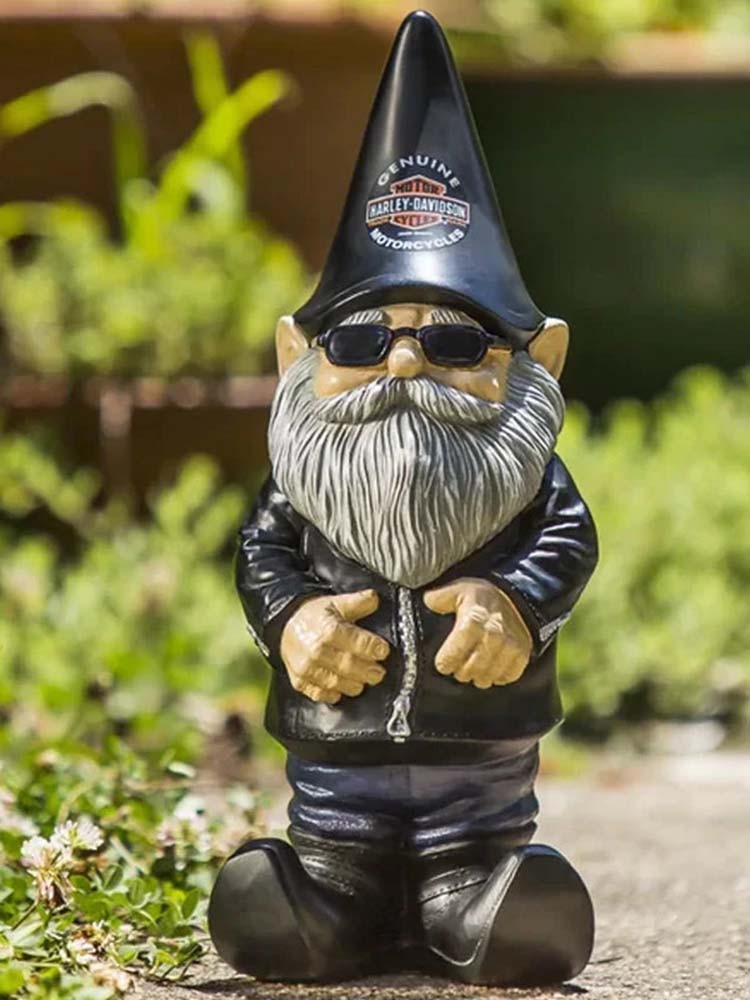 Maliben | Charming Locomotive Gnome Garden Ornament