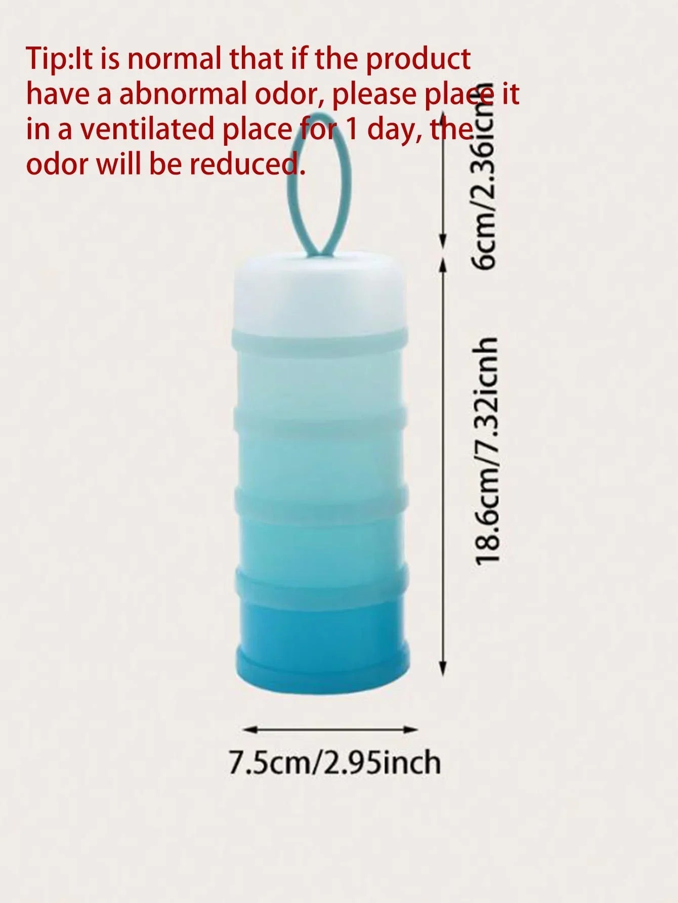 Maliben | Baby Milk Powder Dispenser – Portable Snack Container & Storage Box