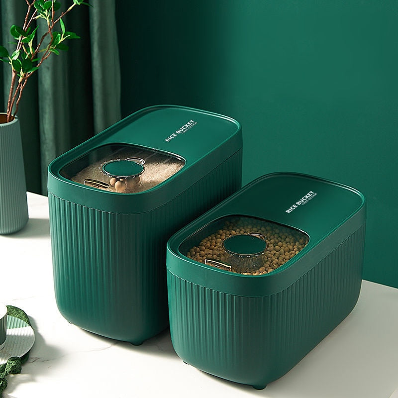 Maliben | Large Capacity Grain Container Organizer Box