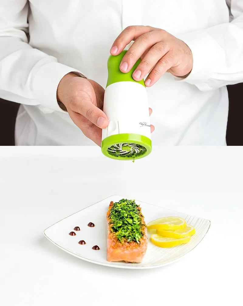 Maliben | Stainless Steel Cheese Grater Gratevo Duocut | Including 2 Cutting Inserts | Robust Cheese Slicer & Vegetable Grater