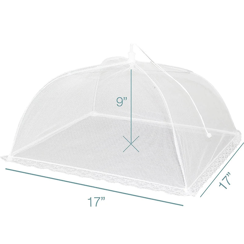 Maliben | Frischnetz Folding Cover For Food | Reusable & Breathable | Insect Net For Outdoors & Kitchen | Lightweight & Space-Saving