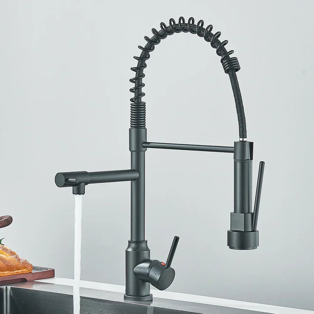 Maliben | SpringFlow – Kitchen faucet with dual outlet