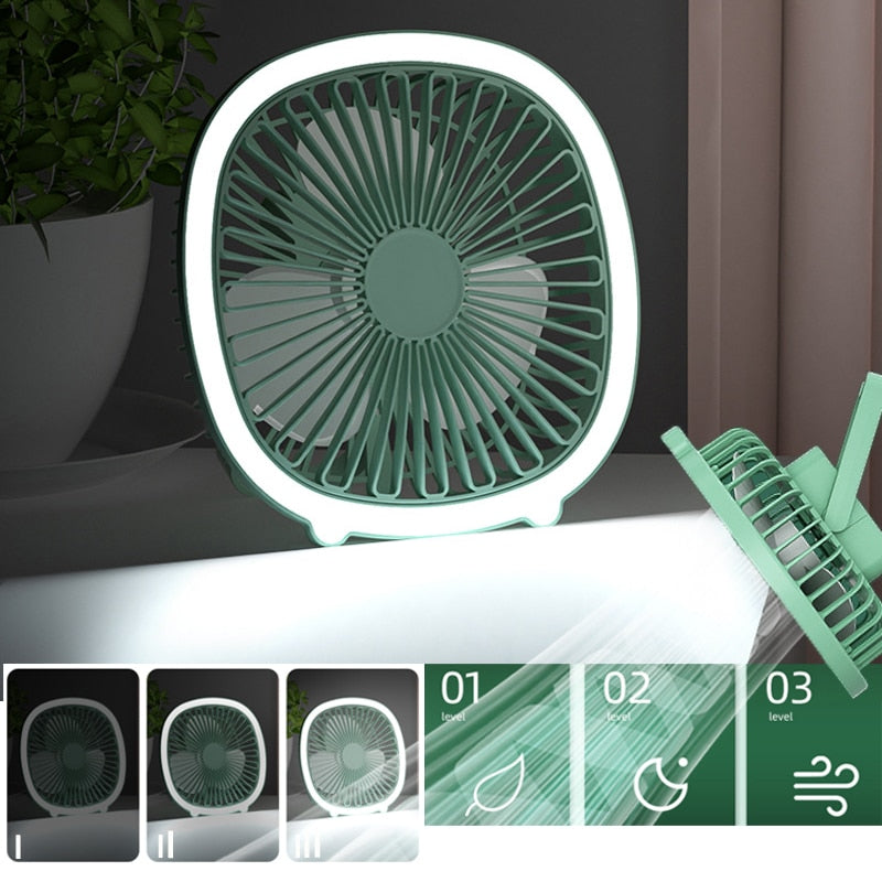 Maliben | Compact Easy Mini Night Lamp Usb Air Cooler