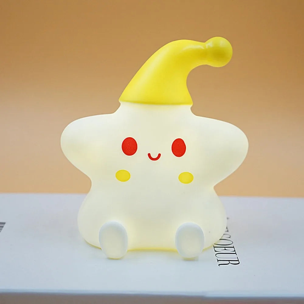 Maliben | Happy Little Star Led Silicone Night Lamp