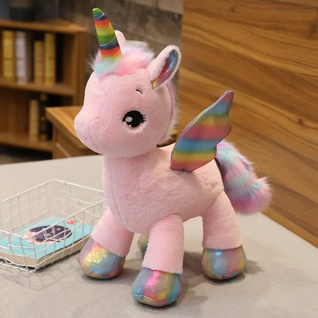 Maliben | Unicorn Stuffed Animals Children Soft Horse Plush Toy Gift For Kids