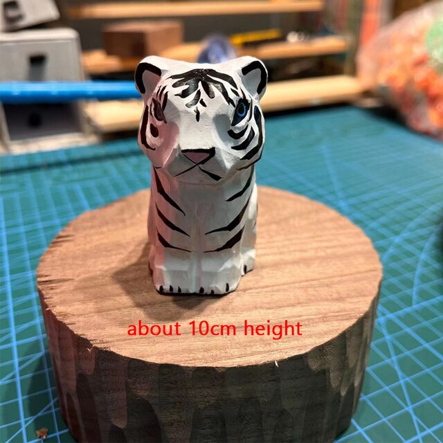 Maliben | Handmade Wooden Cute Pet Figurines