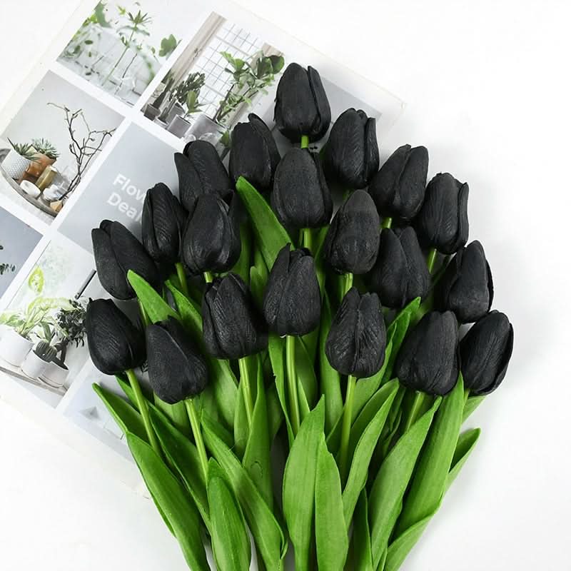 Maliben | Artificial Tulip Bouquet With Realistic Lifelike Flowers