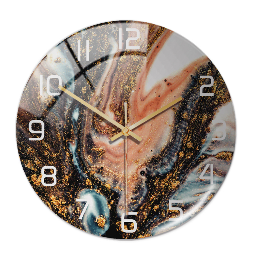 Maliben | Stylish Marble Wall Clock With Silent Mechanism