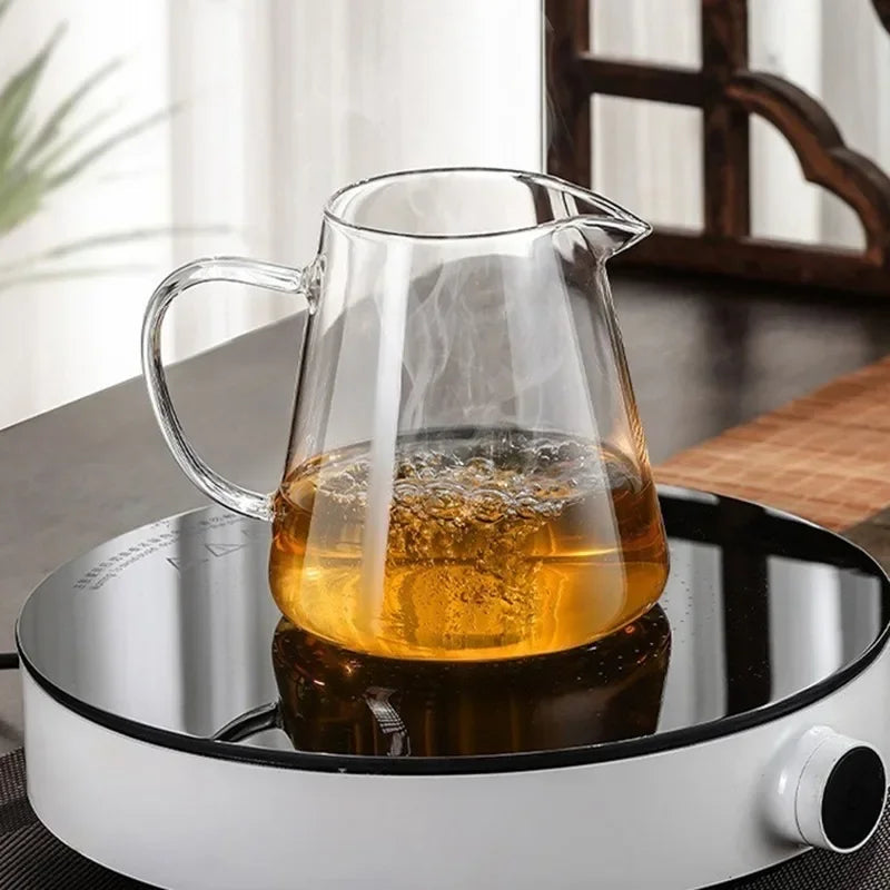 Maliben | 450ml-950ml Heat Resistant Glass Teapot – Stainless Steel Tea Filter, Flower Kettle For Kung Fu Tea, Puer And Oolong Tea