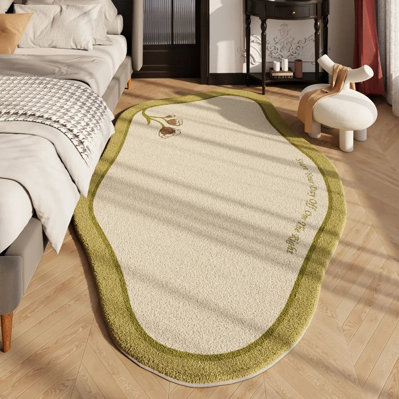 Maliben | Nordic Style Decorative Area Rug For Bedroom And Living Room