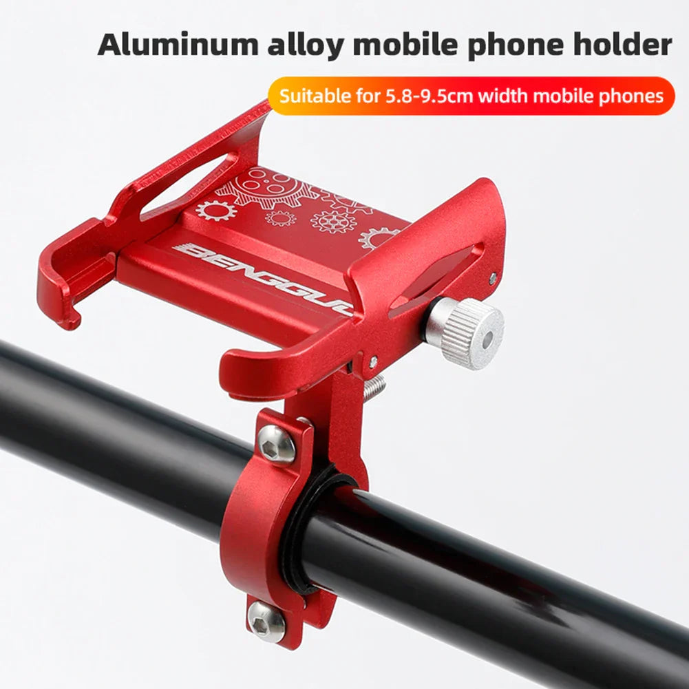 Maliben | Bicycle Phone Holder Ridegrip 360 Pro | 360° Rotatable | Aluminum Alloy | Shockproof & Secure | For Bicycle, Motorcycle & E-Scooter