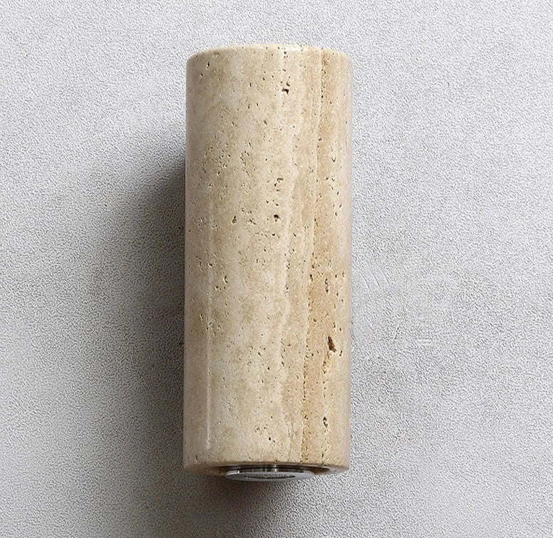 Maliben | Modern Natural Led Wall Lamp Made Of Travertine