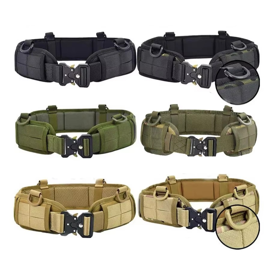 Maliben Tactical Quick-Release Belt — Nylon, Metal Buckle