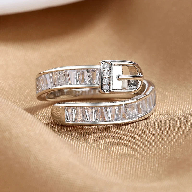 Maliben | Diamond Belt Ring