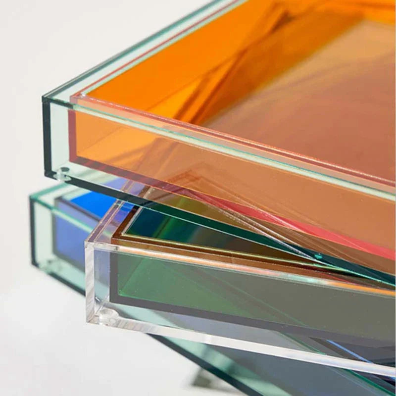 Maliben | Acrylic Serving Tray in "Color Pop"