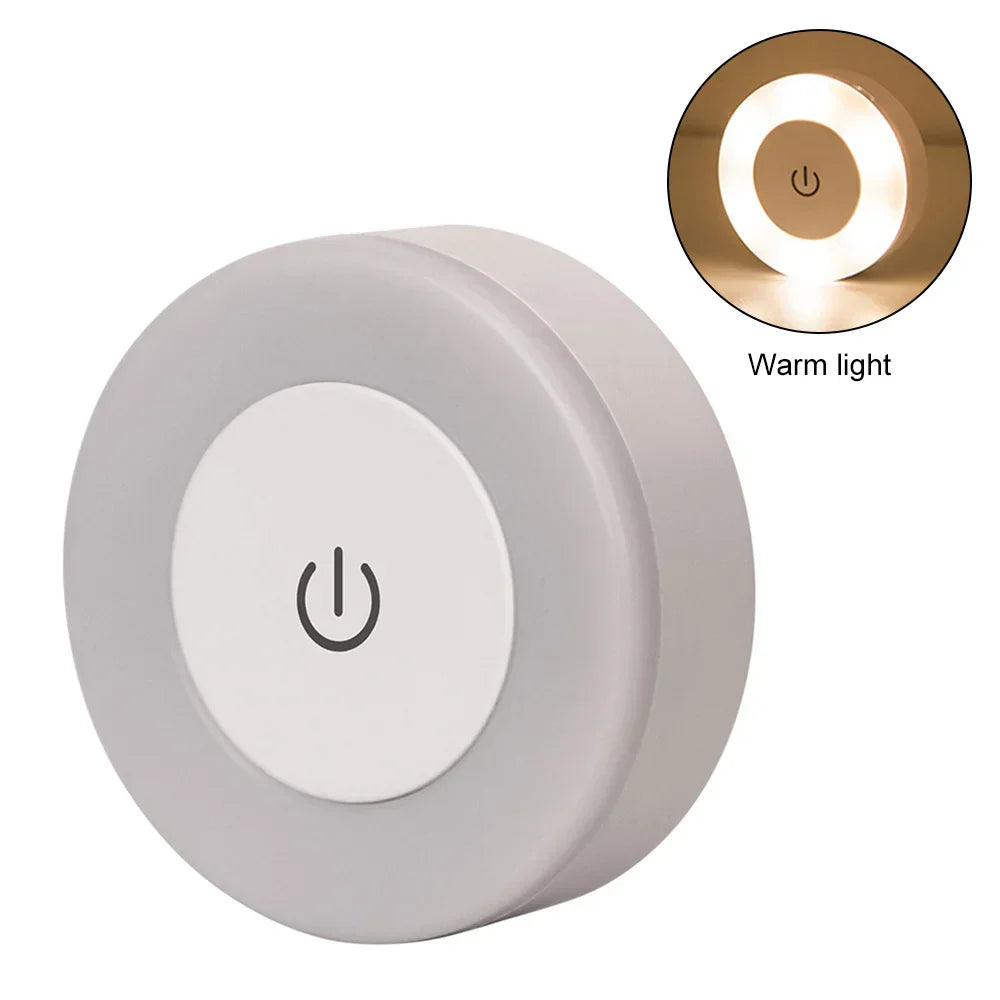 Maliben | Lumora Touch Led Night Light | Usb Rechargeable | Magnetic & Stepless Dimmable | Warm & Cold Light