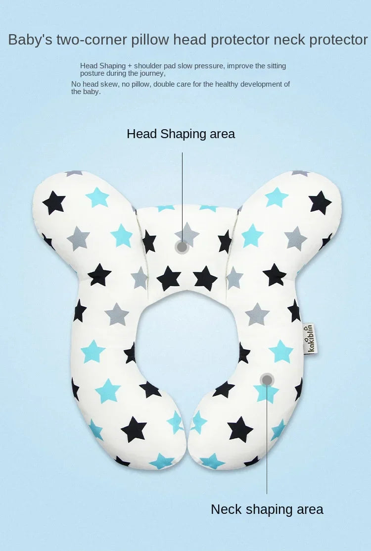 Maliben | Baby Neck Pillow For Car Seat, Stroller And Travel