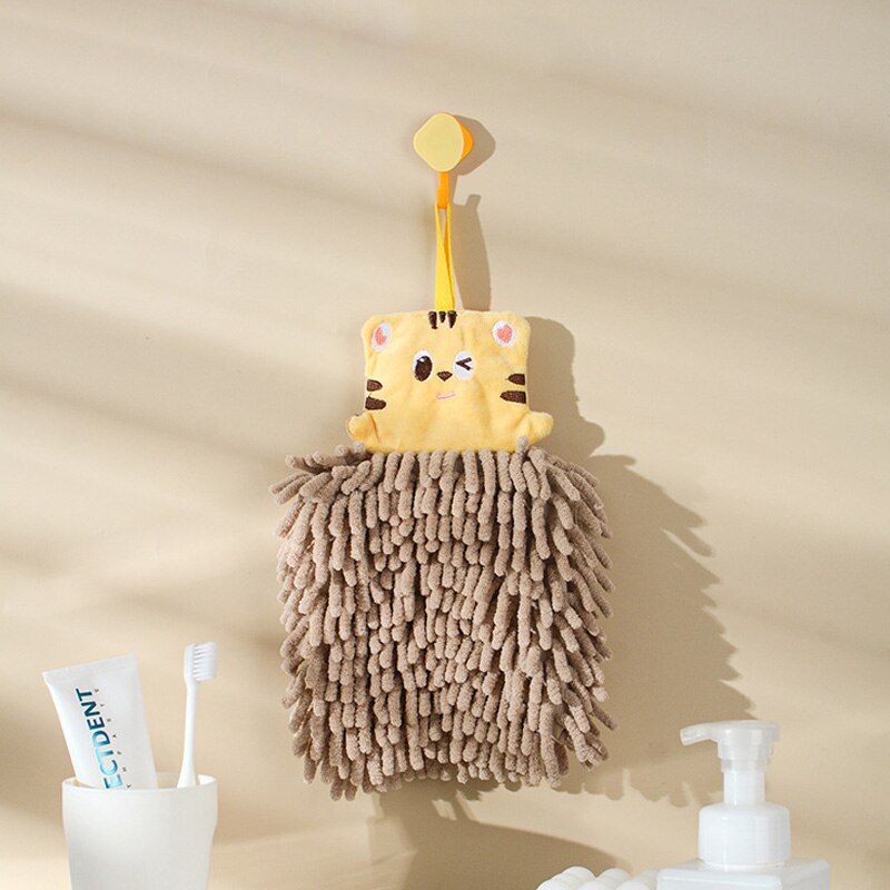 Maliben | Quick Water Absorber Bear Plush Hand Towel