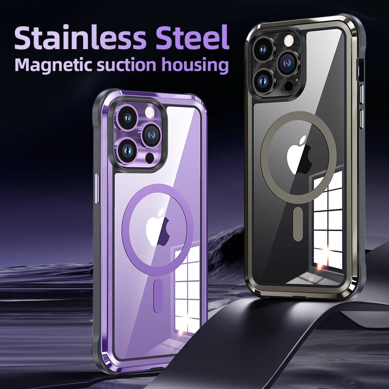 Maliben | Magic Armor Magnetic Charging Iphone Case
