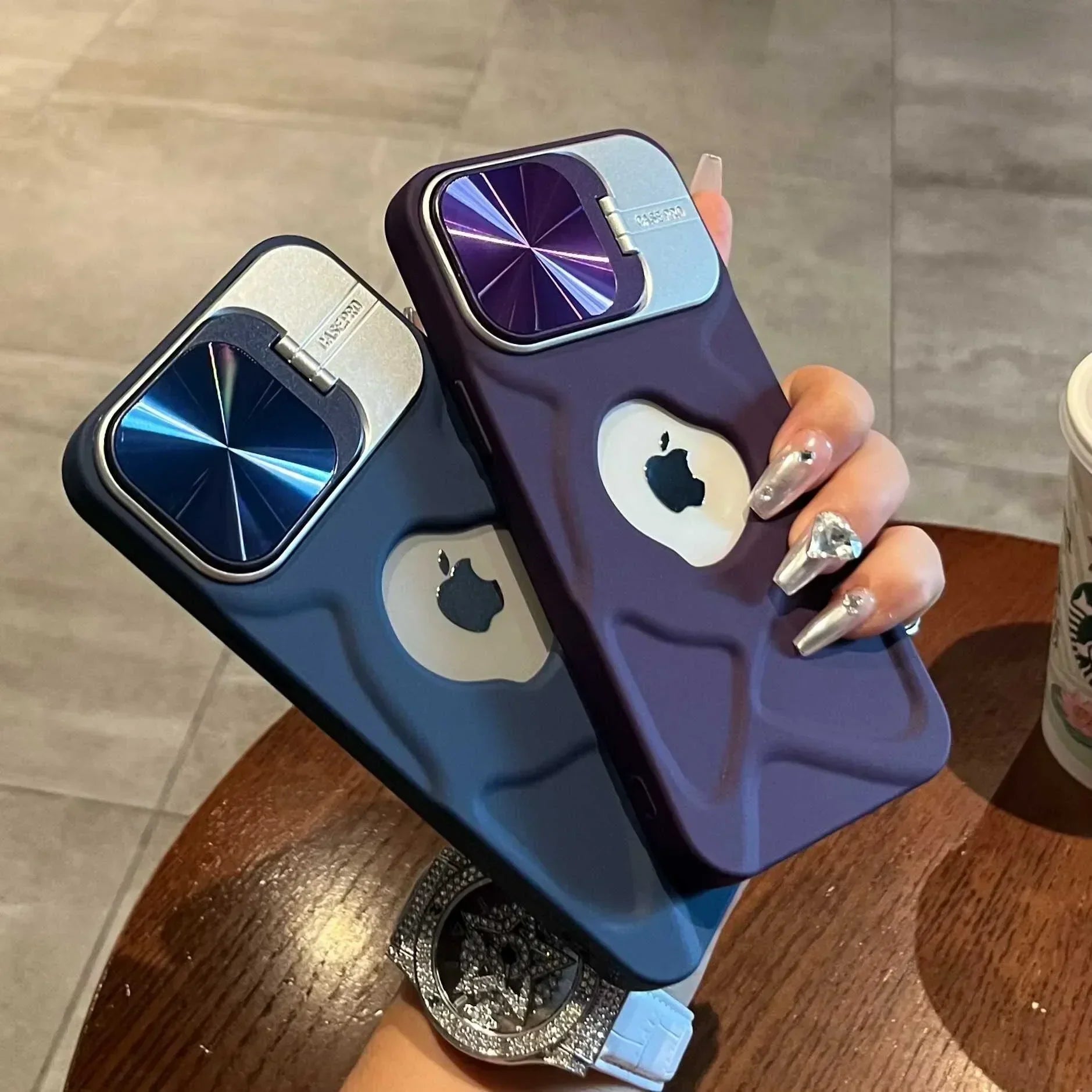 Maliben | Magsafe Soft Flip Lens Protection Iphone Case