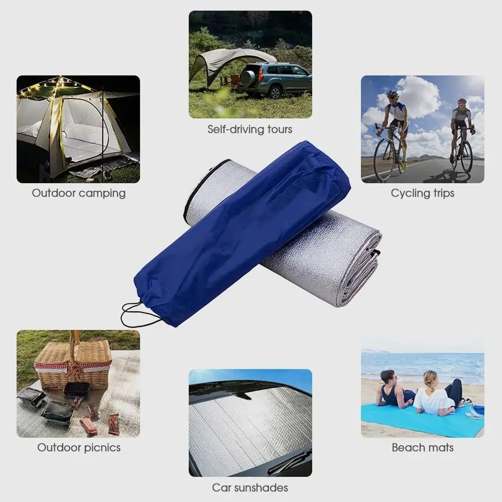 Maliben | Sleeping Mat Thermafoil Pro | Ultralight & Waterproof | Heat Reflective | For Camping & Outdoor | 25 Mm Thick