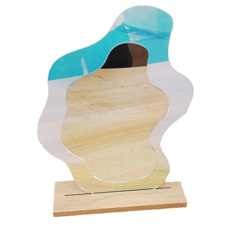 Maliben | Decorative Wavy Colorful Mirror