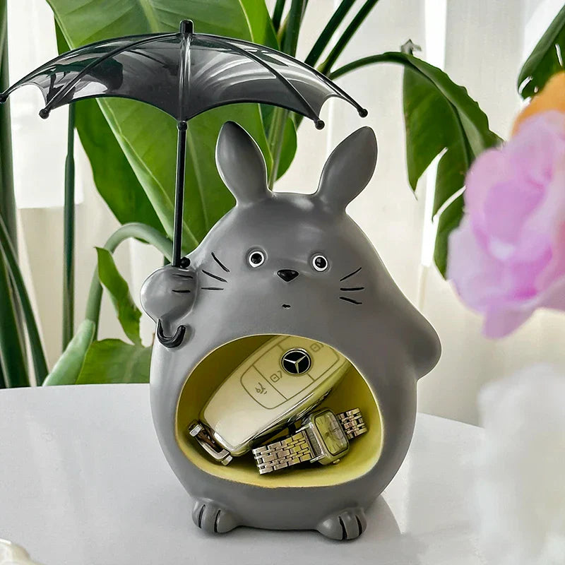 Maliben | Totovia Storage Bowl | Storage Bowl Figure | Cartoon Design | Key & Decor Bowl | For Living Room & Bedroom