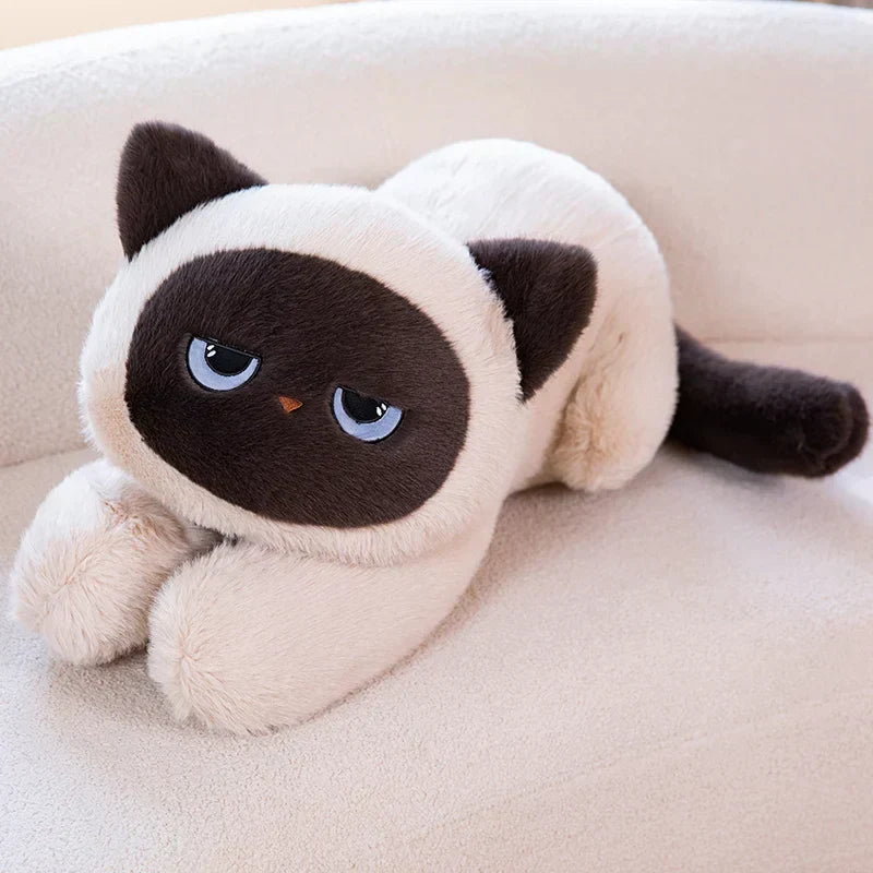 Maliben | Momo The Long Kawaii Siamese Cat Plush