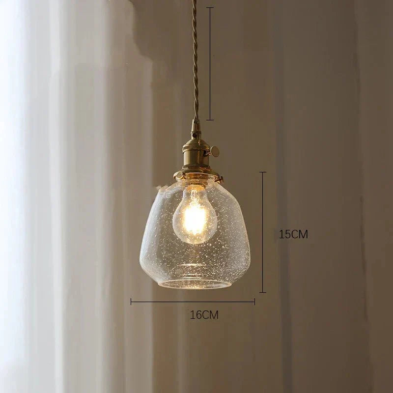 Maliben | Nostalgialuxe - Elegant Vintage Glass Lamp - Sophisticated Ambiance Guaranteed