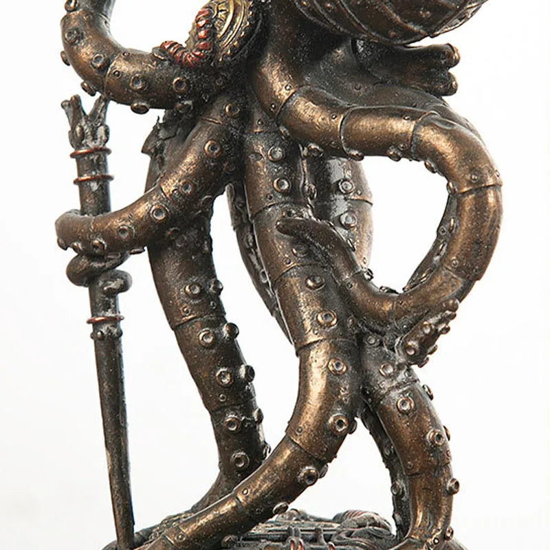 Maliben | Steampunk Octopus Mechanical Traveler Figurines Home Decors