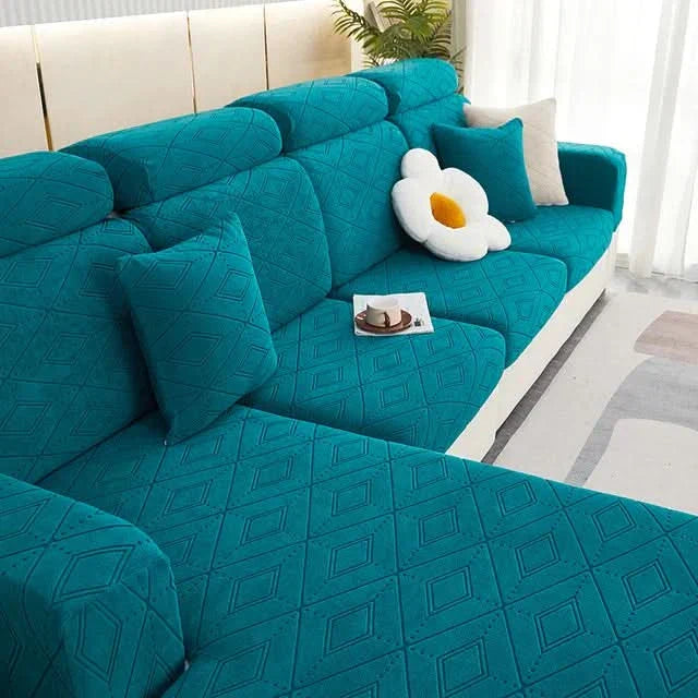 Maliben | SlipBliss - Elegant Jacquard Non-Slip Sofa Cover