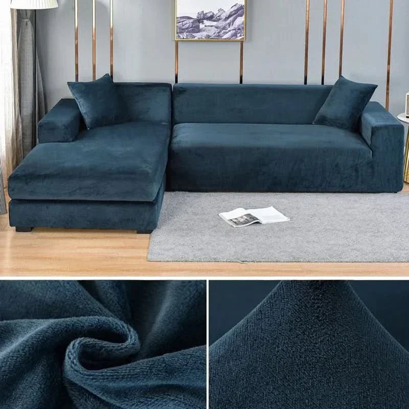 Maliben | PlushFit - High-Quality Sofa Covers Made of Stretch Velvet