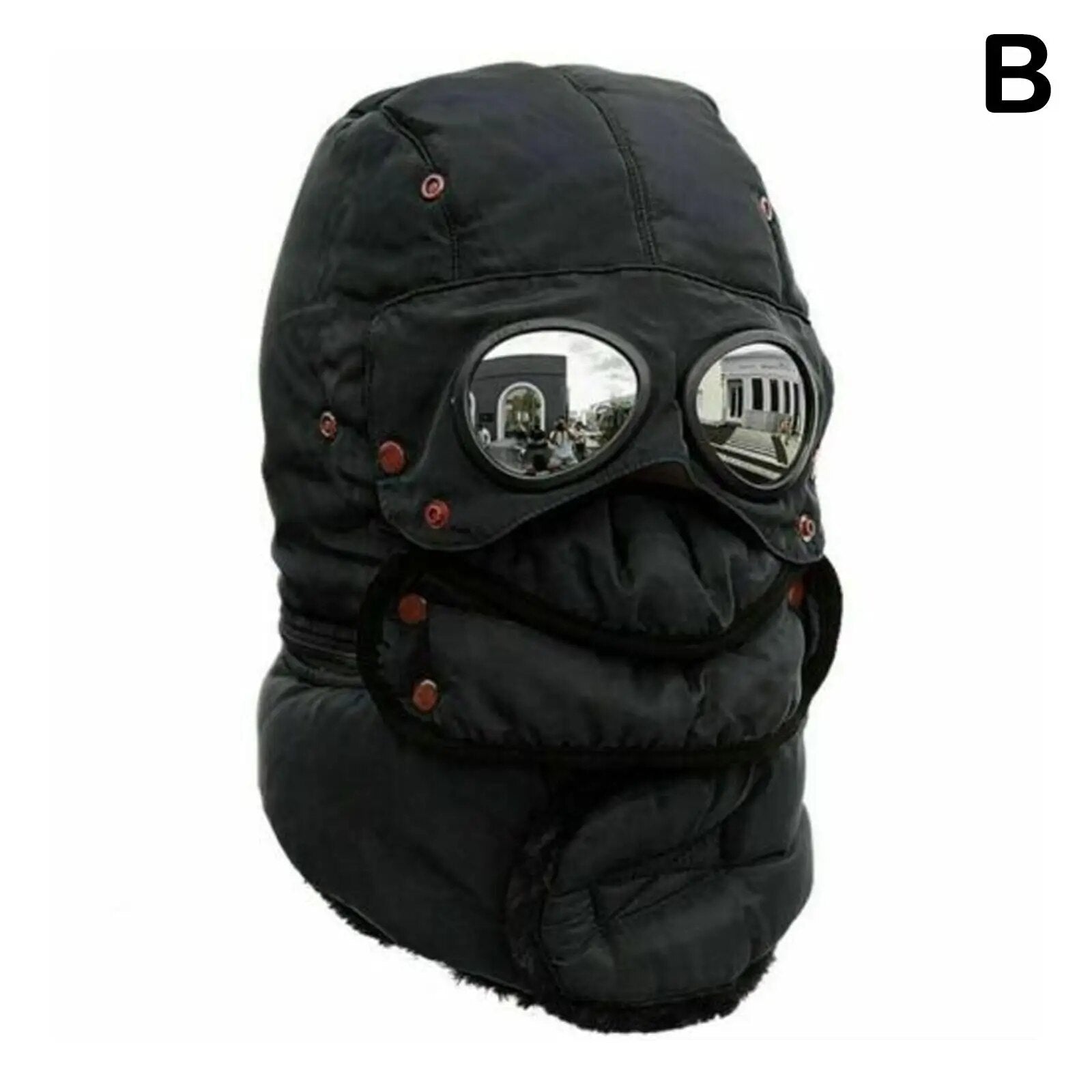 Maliben Polar Vision Thermal Windproof Beanie — Face Covering