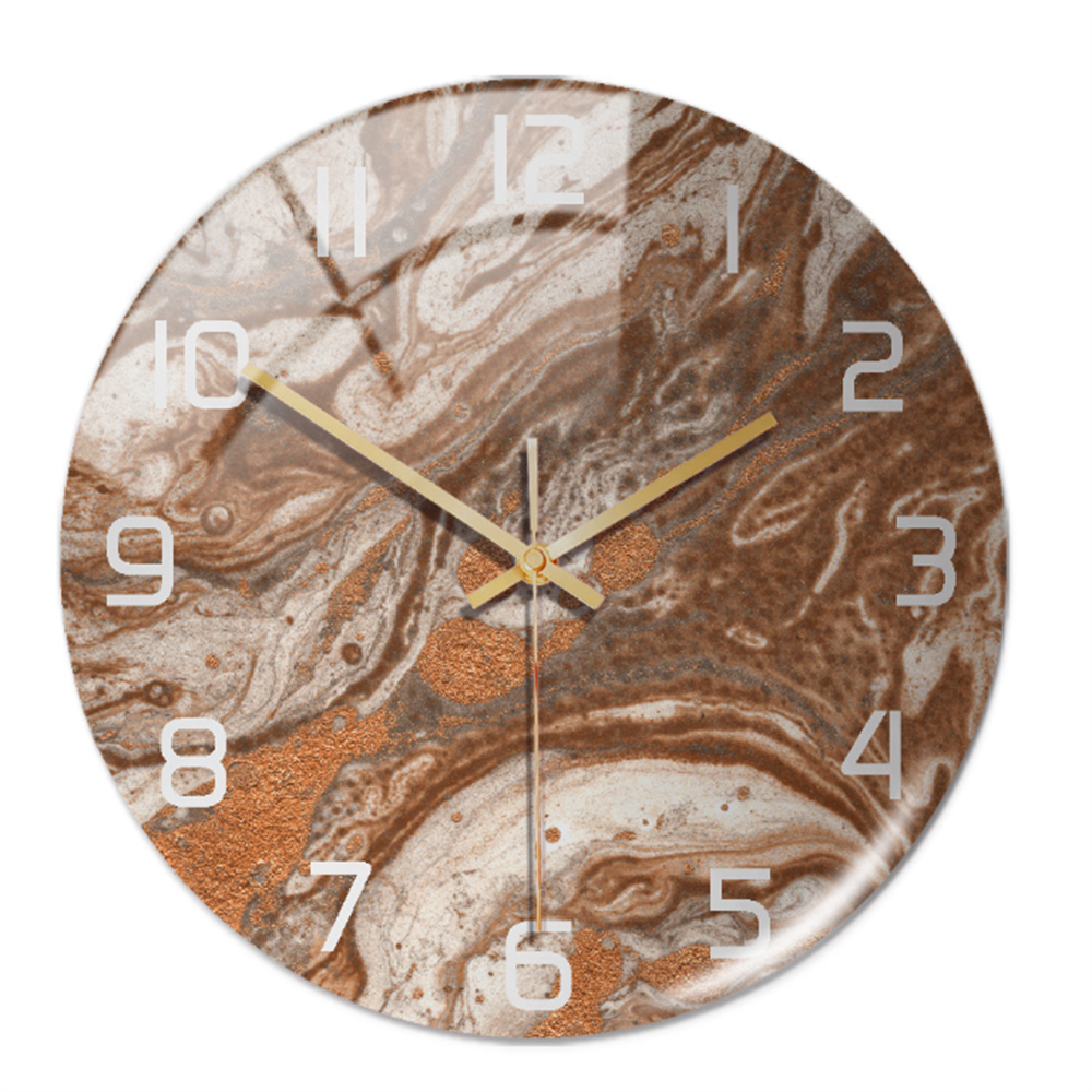 Maliben | Stylish Marble Wall Clock With Silent Mechanism