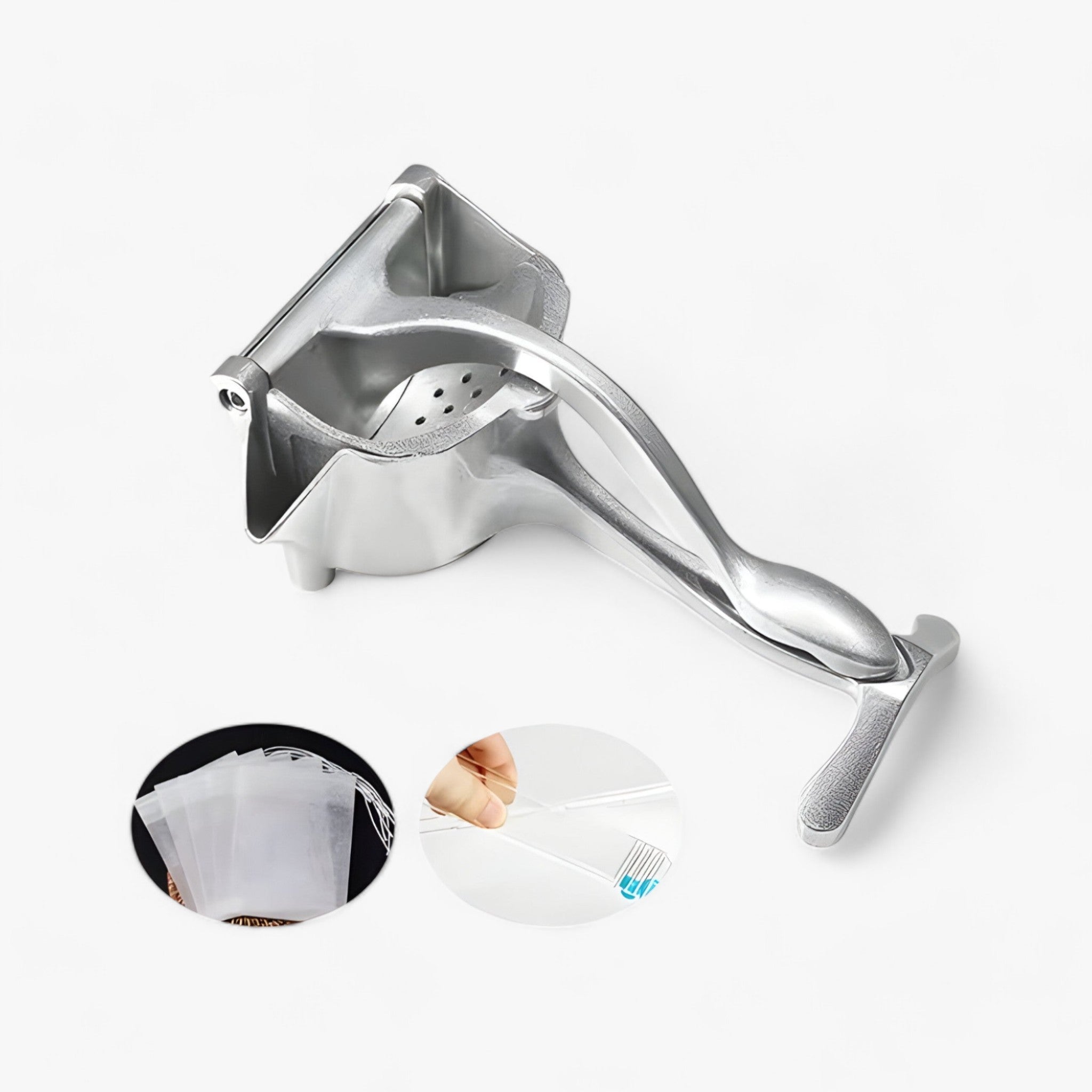 Maliben | CitrusPro | Ensemble Press System - Hand press made of aluminum alloy for citrus fruits & pomegranates