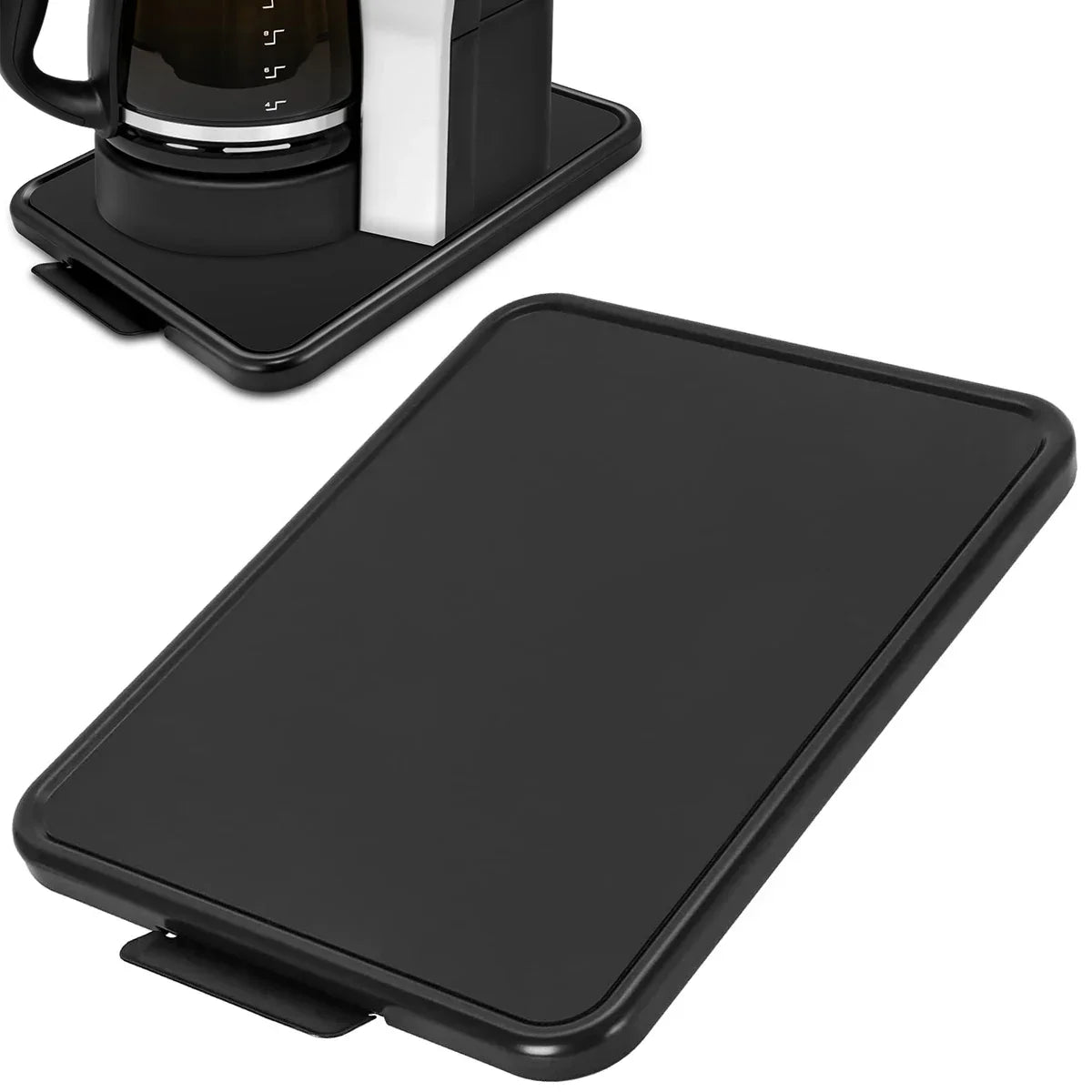 Maliben | Rollova Kitchen Devices Sliding Board | With Wheels & Anti-Slip Surface | Load Capacity Up To 10 Kg | 41 X 30 X 2 Cm