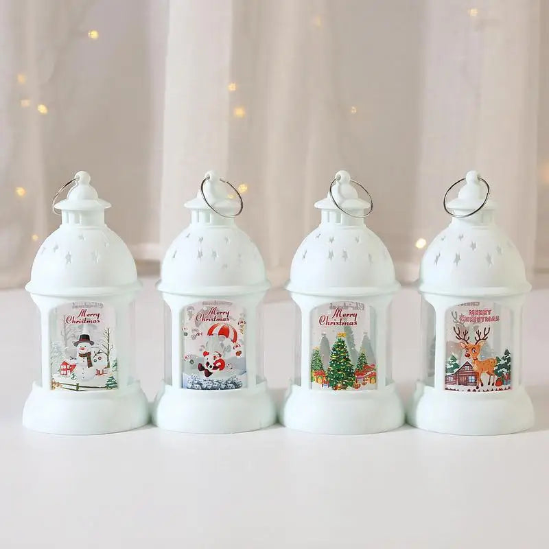 Maliben | Magical Christmashome Christmas Lanterns - The Charming Led Santa Lanterns