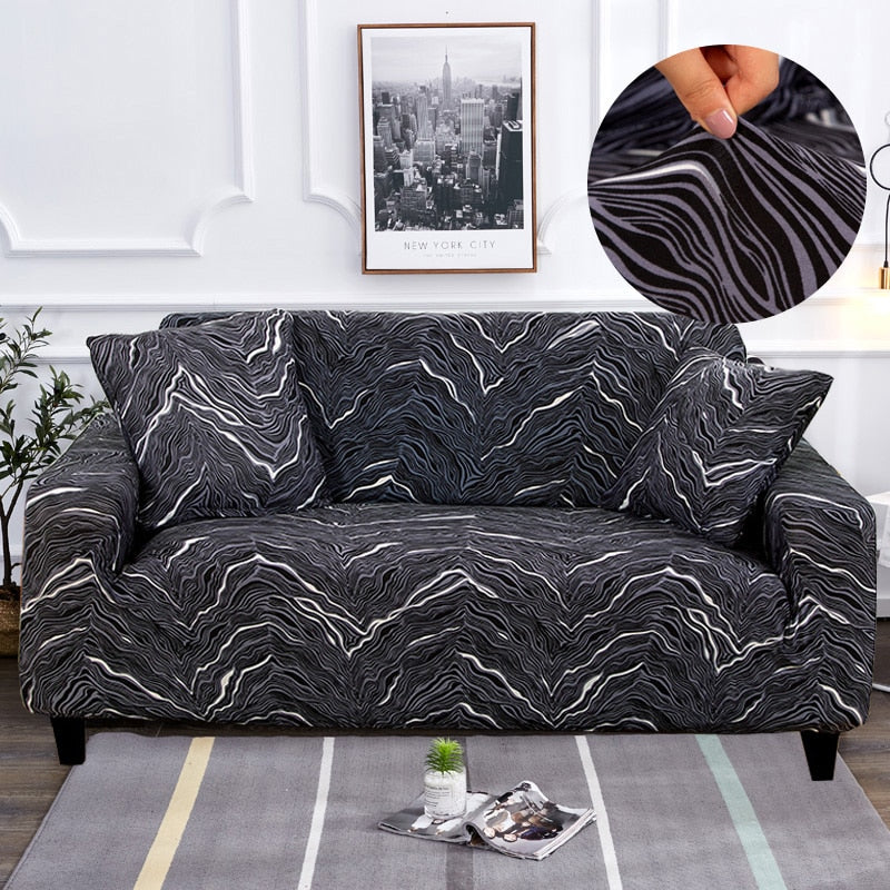 Maliben | Modern Non-slip Colorful Elastic Sofa Cover