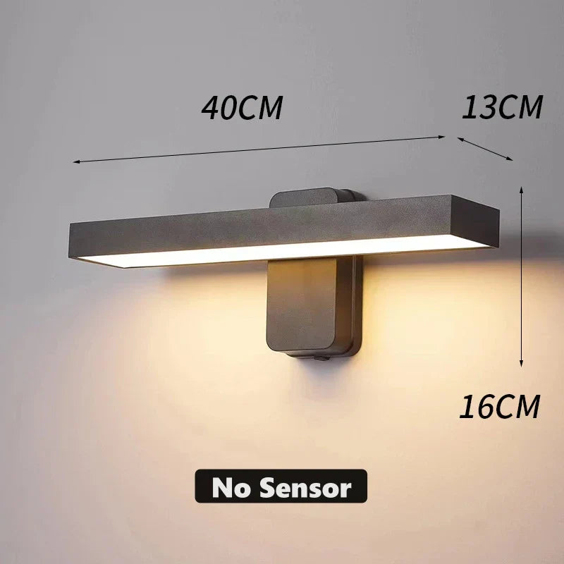 Maliben | Led Outdoor Wall Light Variolux | Motion Sensor & Ip65 | Rotatable | 30–50 Cm