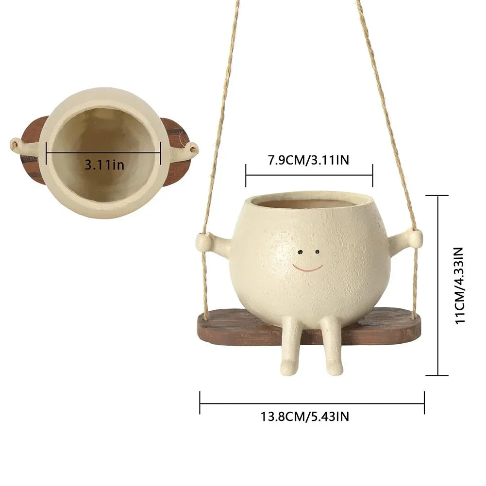 Maliben | Happy Buddy Hanging Plant Pot