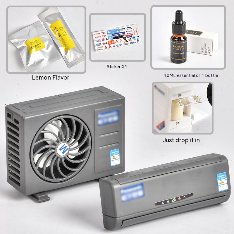 Maliben | Mini Solar Ac Car Aromatherapy Decor