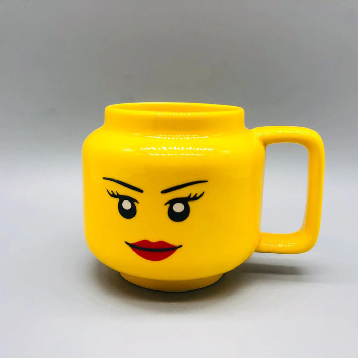 MAliben | Happy Sip - Cute Ceramic Mug For a Cheerful Start To The Day